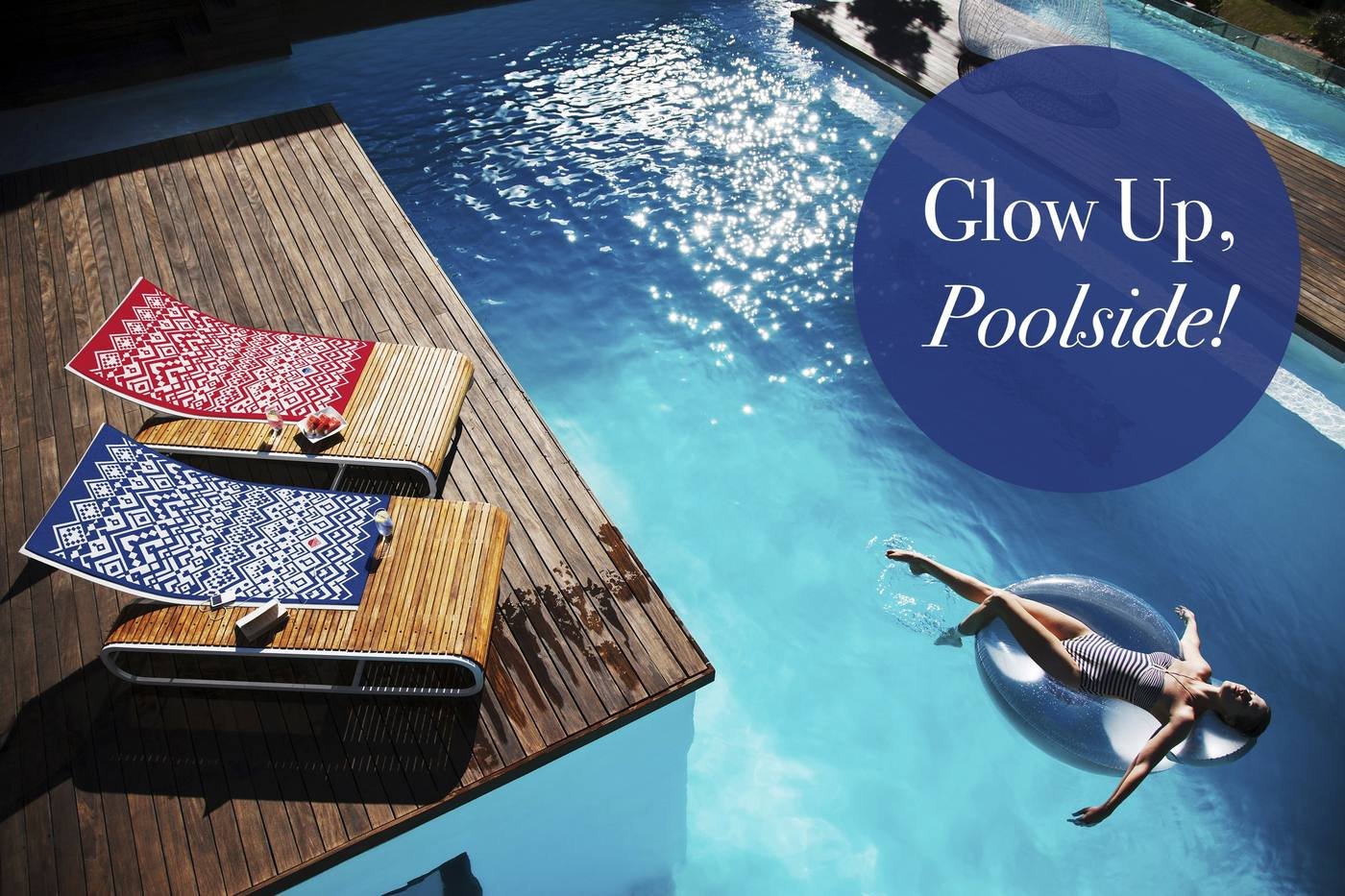 FAFANCY beach towels poolside